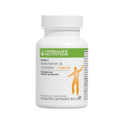Formula 2 Multivitamin & mineraler - mænd 60 tabletter