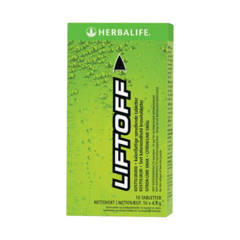 LiftOff™ Citron-lime 10 tabletter pr. æske