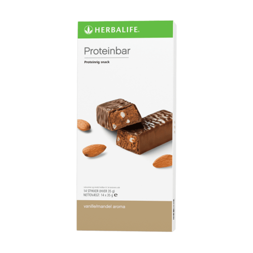 Proteinbarer Vanille mandel 14 barer pr. æske